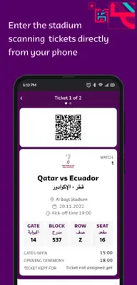 FIFA World Cup 2022™ Tickets android App screenshot 1